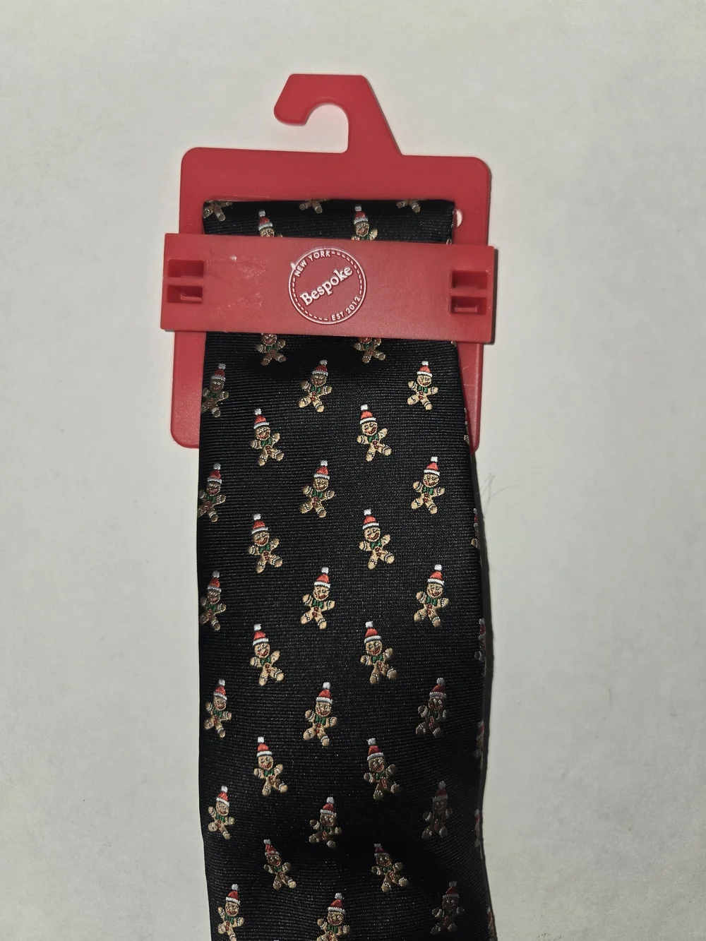 Bespoke Black Ginger Man Christmas Tie